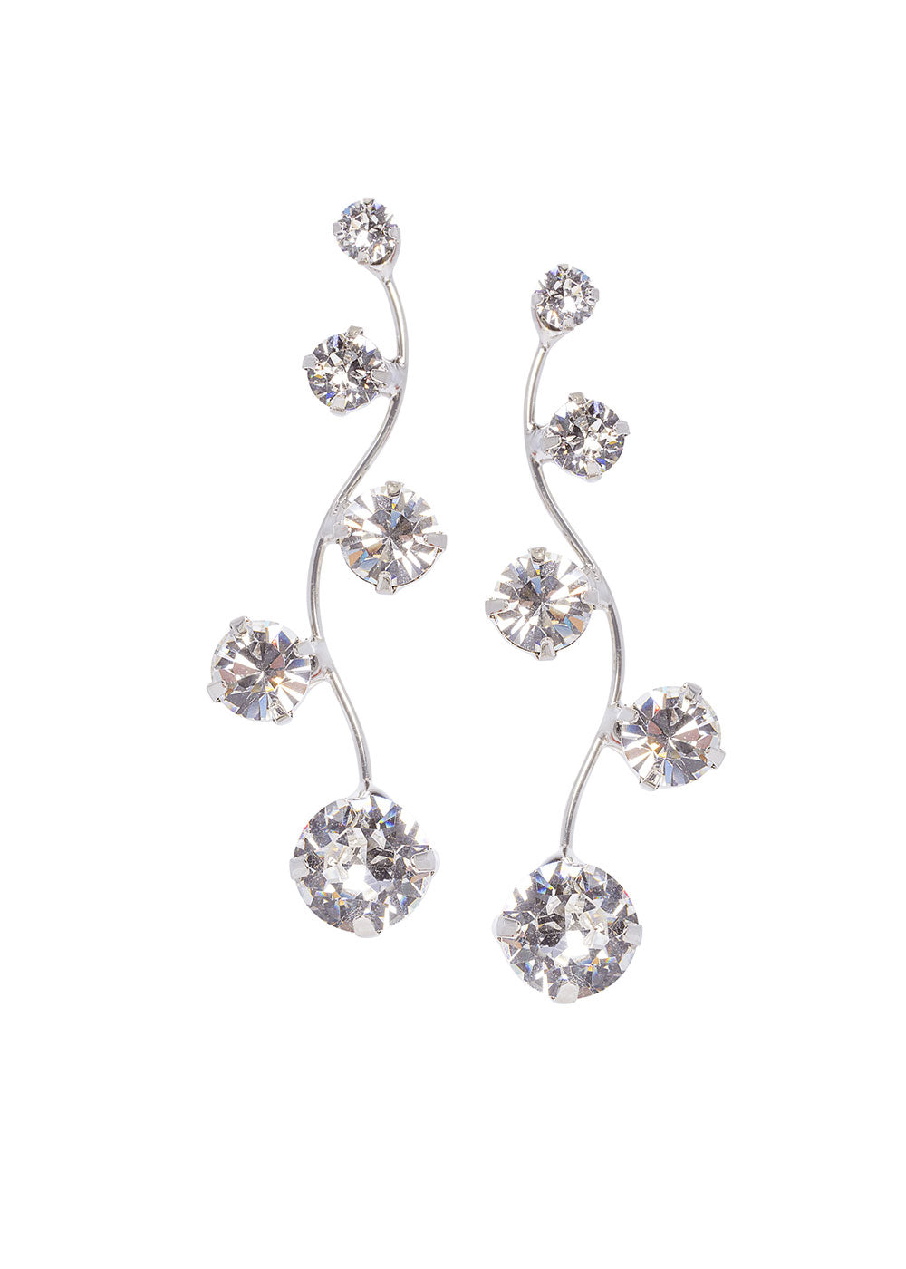 Crystallite Crystal Drop Earrings
