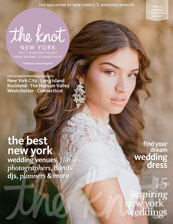 The Knot magazine cover new york edition