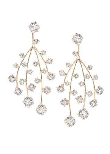 Asteria Cascade Drop - bridal Earrings - Elizabeth Bower