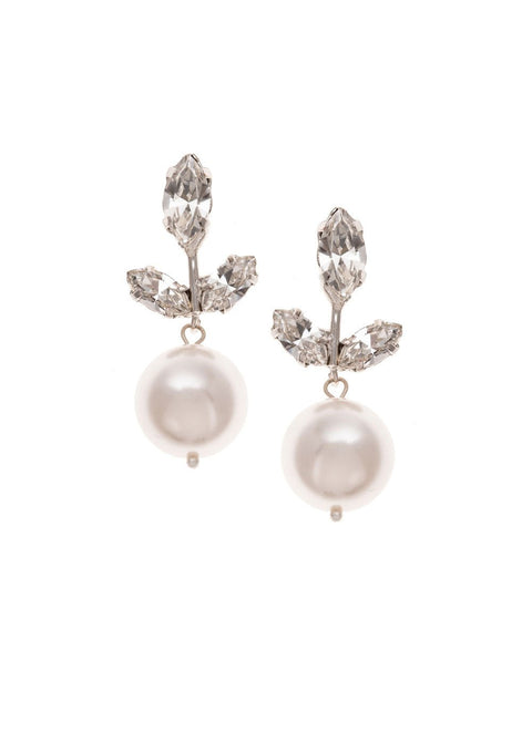 Eden Bauble Pearl Earrings - bridal Earrings - Elizabeth Bower