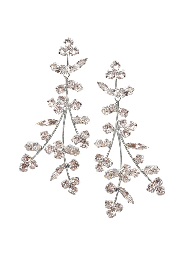 Bud Crystal Chandelier Earrings