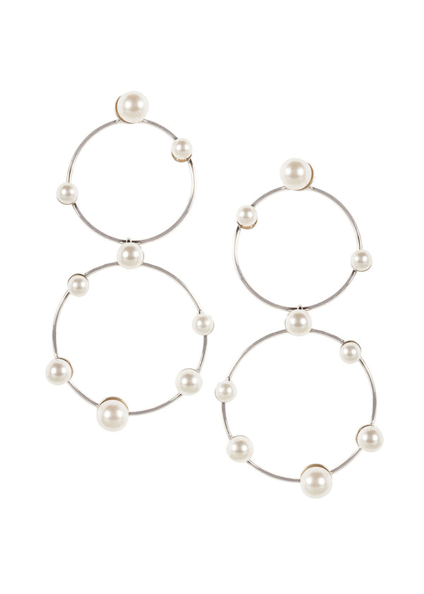 Ariel Pearl Hoops