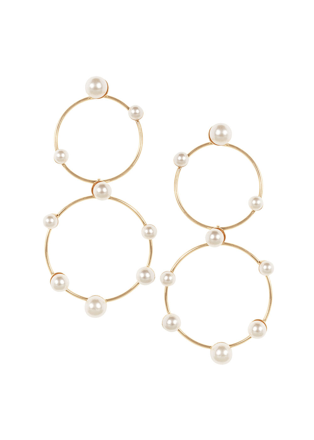 Ariel Pearl Hoops