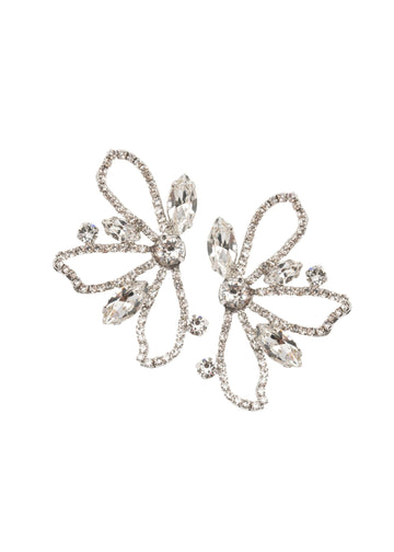 Mari Crystal Statement Stud - bridal Earrings - Elizabeth Bower