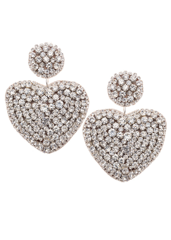 Be Mine Heart Drop Earrings