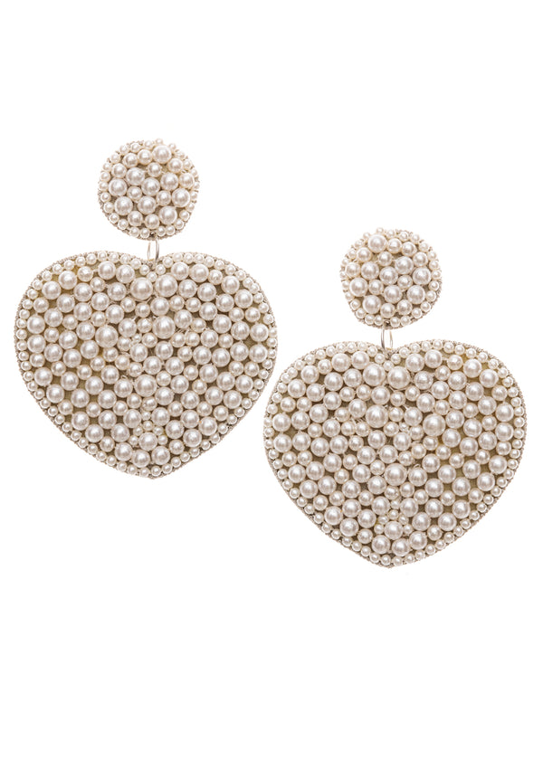 Be Mine Heart Drop Earrings