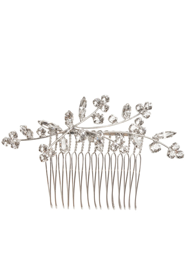 Bud Crystal Bridal Comb