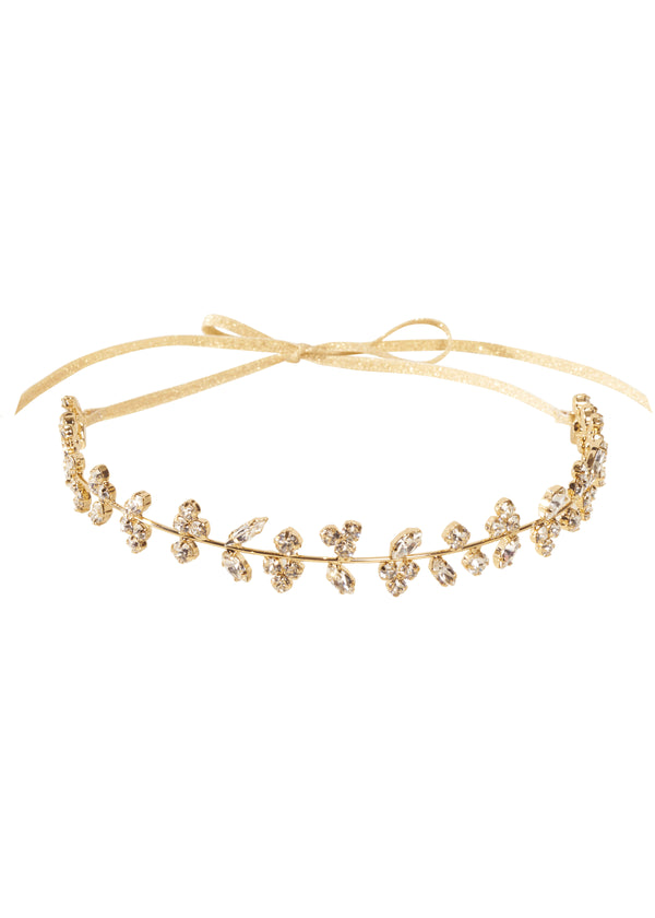 Bud Crystal Bridal Hairpiece