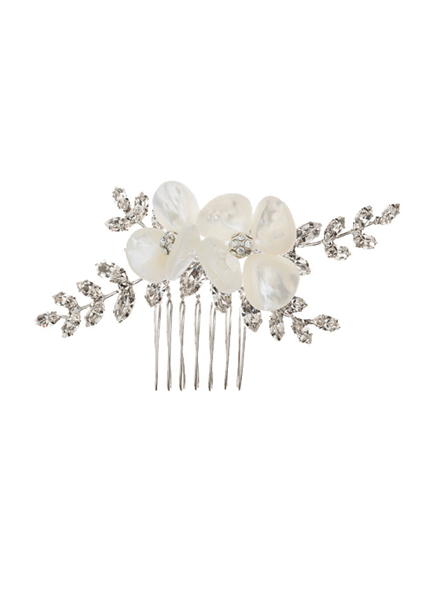 Eden Petal Floral Comb