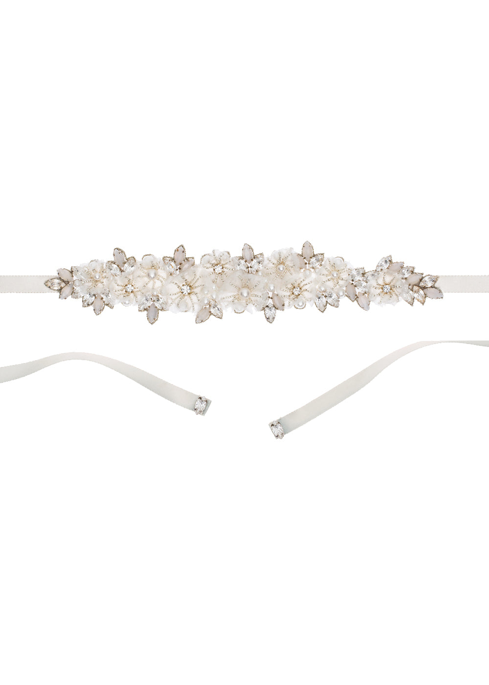 Gardenia Floral Sash Short