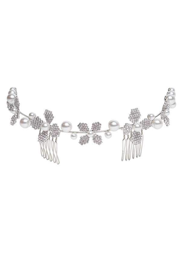 June Pearl Crystal Garland