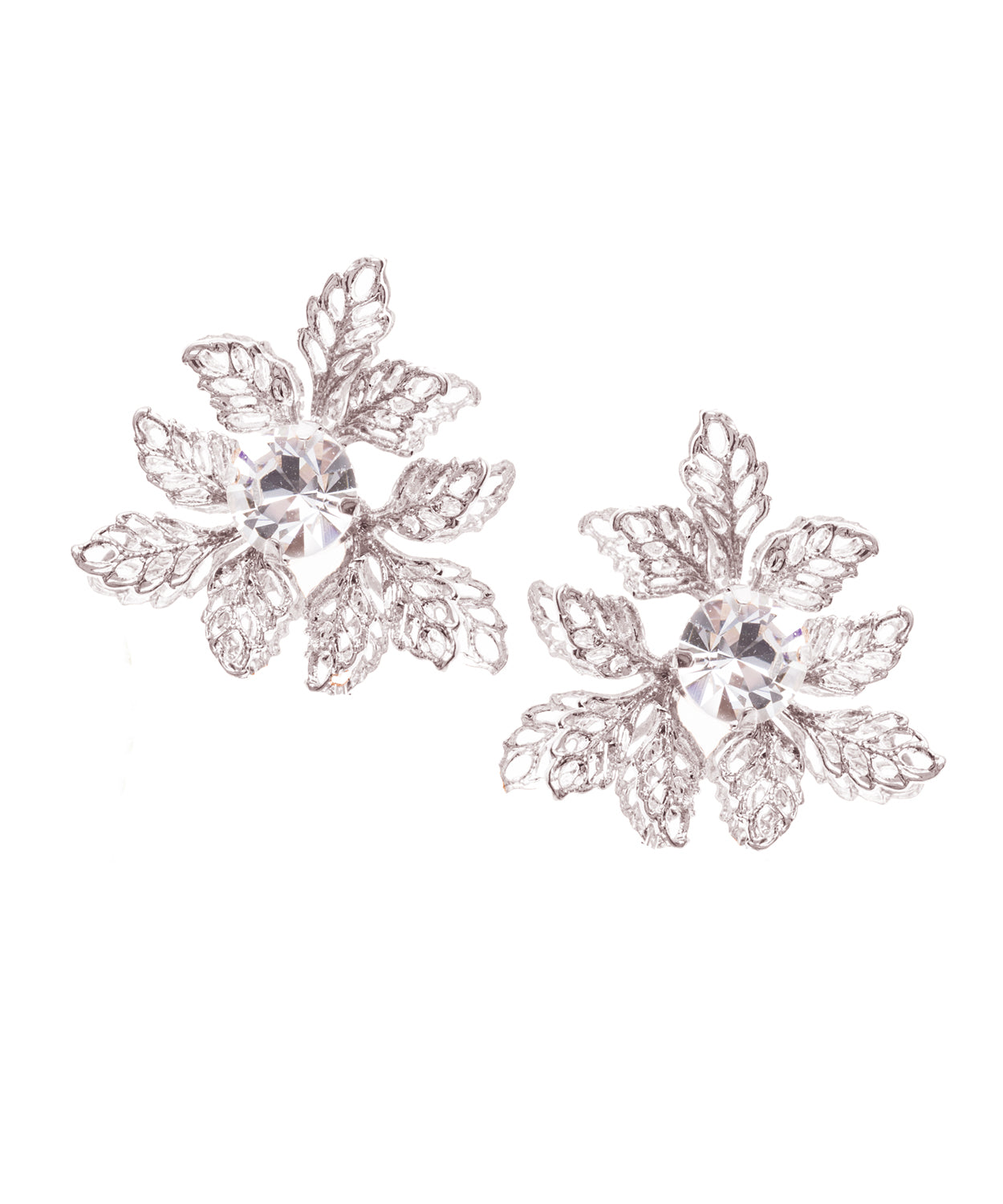 Lily Leaf Studs
