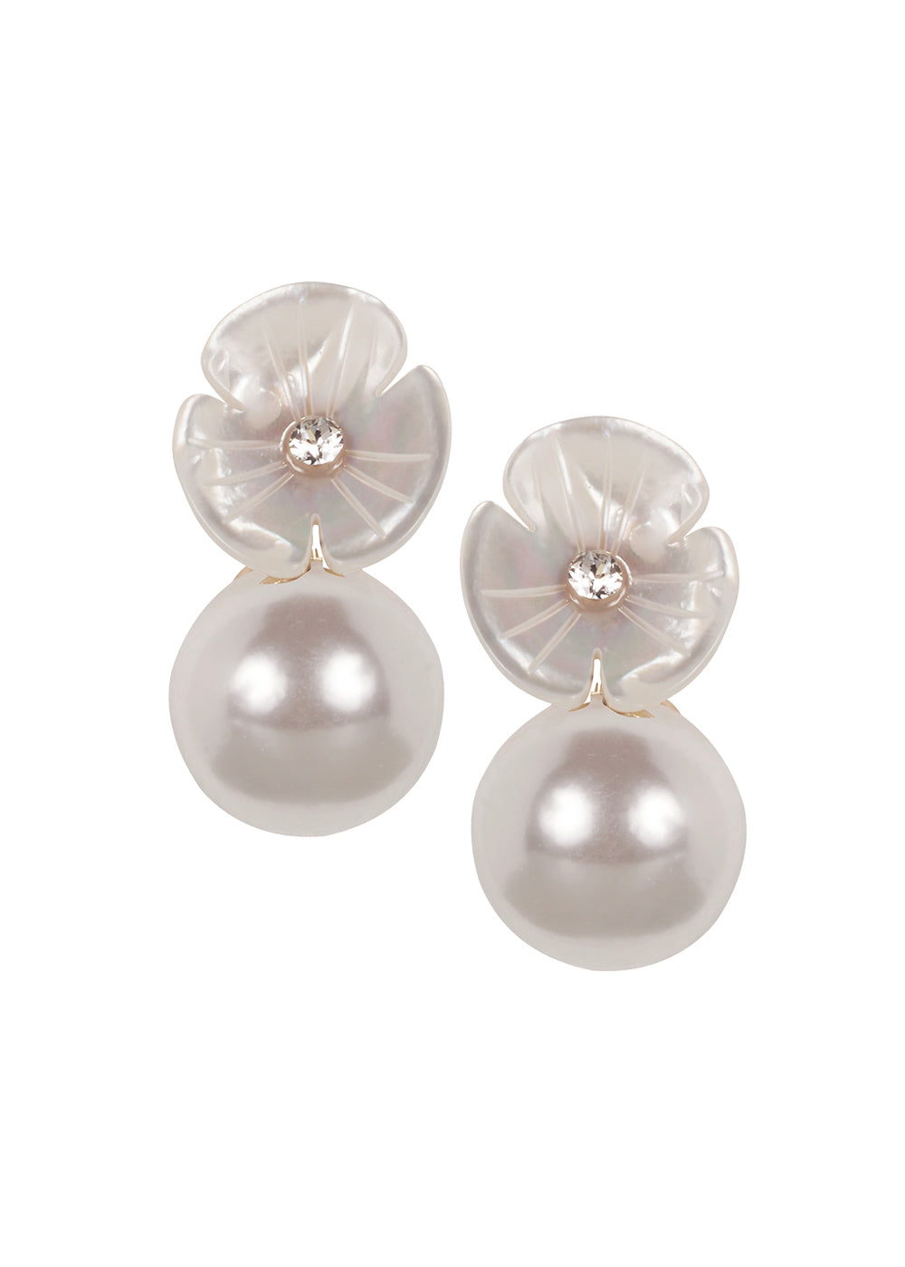 Loretta Pearl Stud Earrings