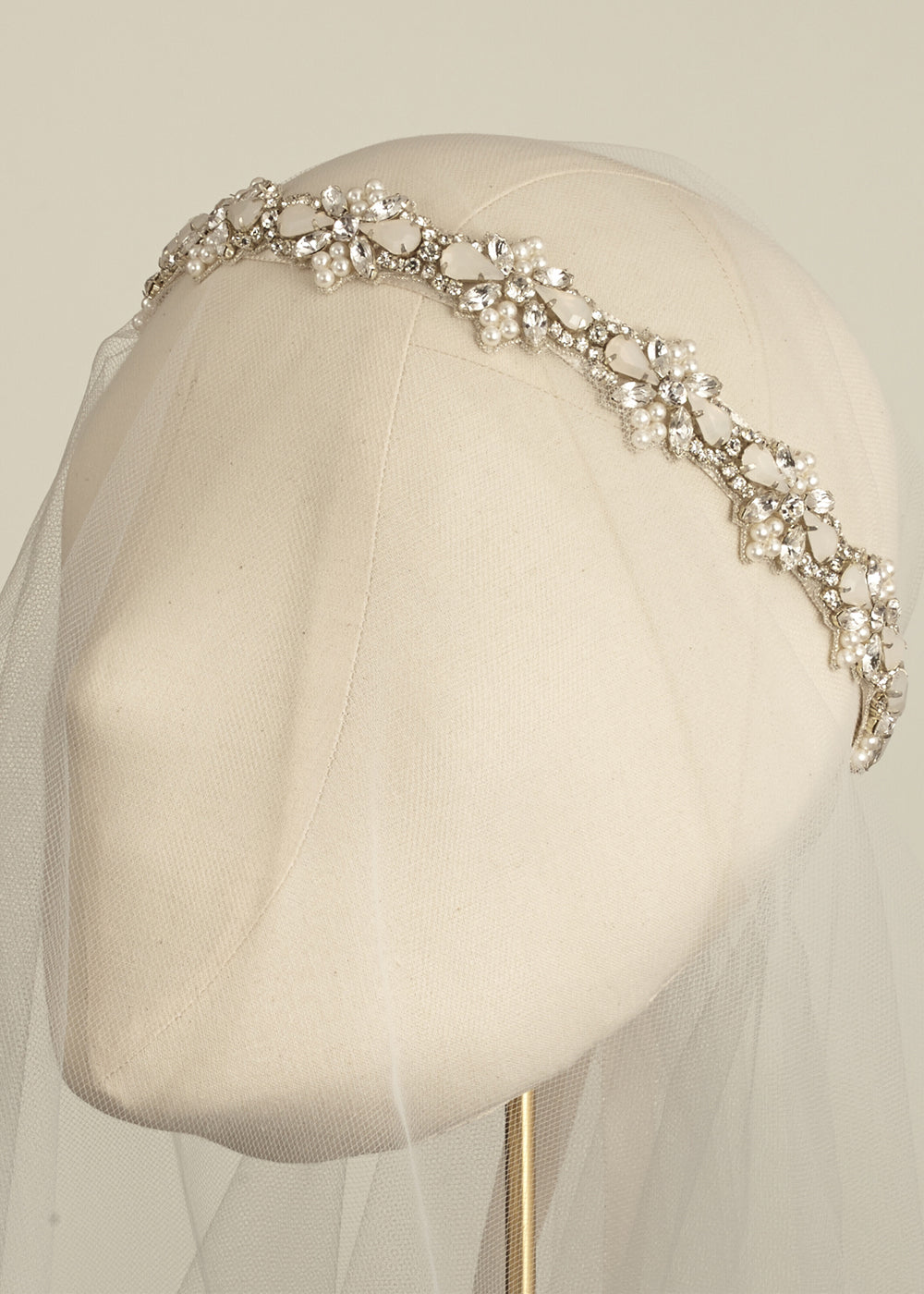 Star Flower Crystal Sash - Long