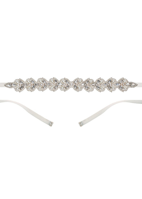 Alerie Sash - bridal Sash - Elizabeth Bower