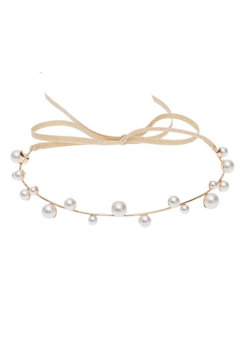 Ariel Band Single - bridal Hairpiece - Elizabeth Bower