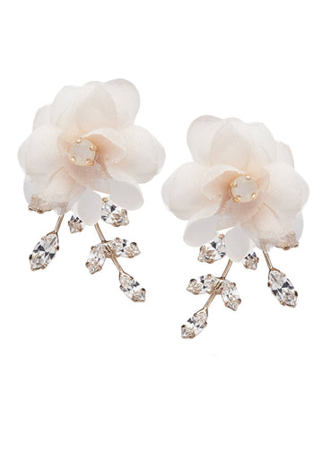 Artemis Fabrique Studs - bridal Earrings - Elizabeth Bower