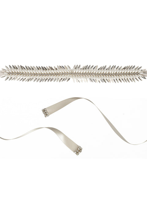 Arwen Bridal Sash - bridal Sash - Elizabeth Bower