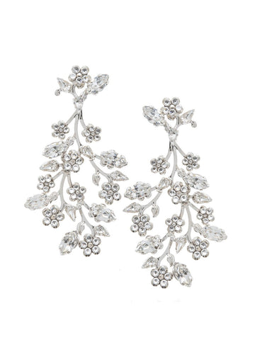 Blossom Cascade Chandelier - bridal Earrings - Elizabeth Bower