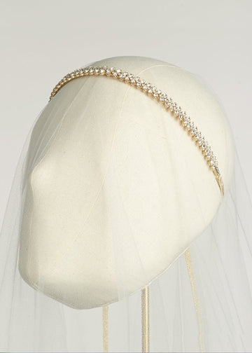 Ceremony Crystal Hairpiece - bridal Hair accessories - Elizabeth Bower