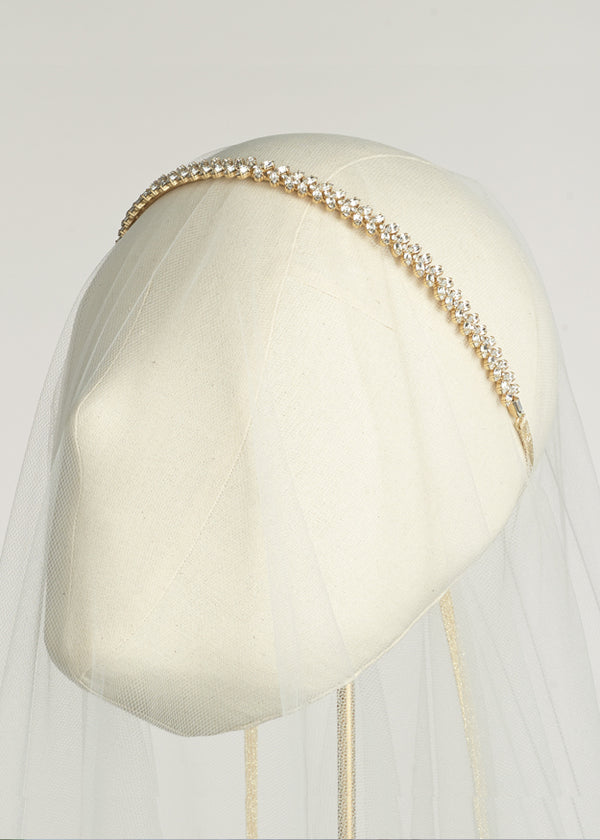 Ceremony Crystal Hairpiece