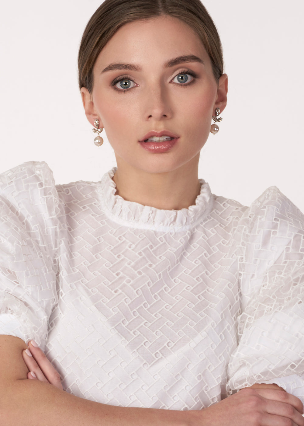 Eden Bauble Pearl Earrings