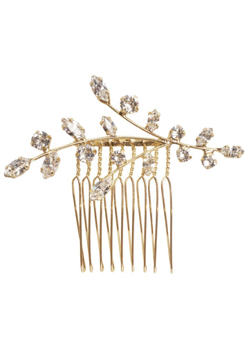Fleur Mini Bridal Comb - bridal Hairpiece - Elizabeth Bower