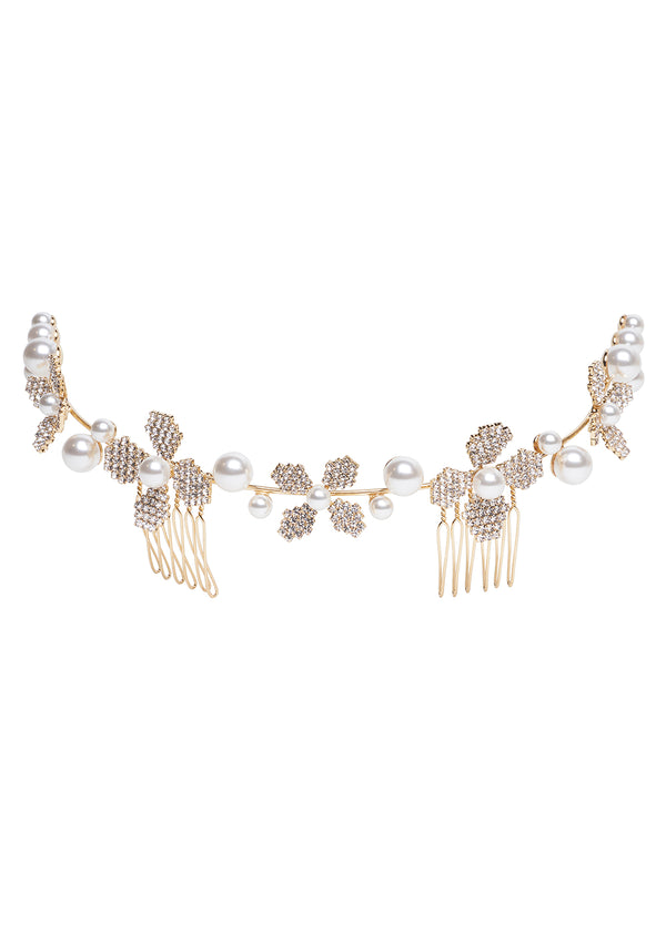 June Pearl Crystal Garland