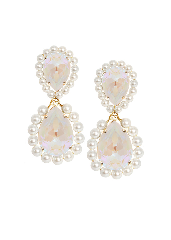 Royal Bridal Drop Earrings