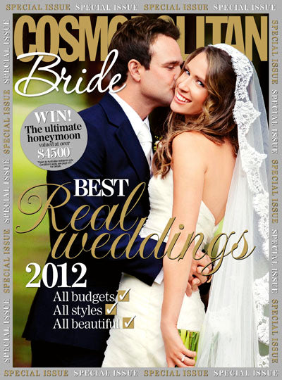 cover of cosmopolitan bride magazine 2012