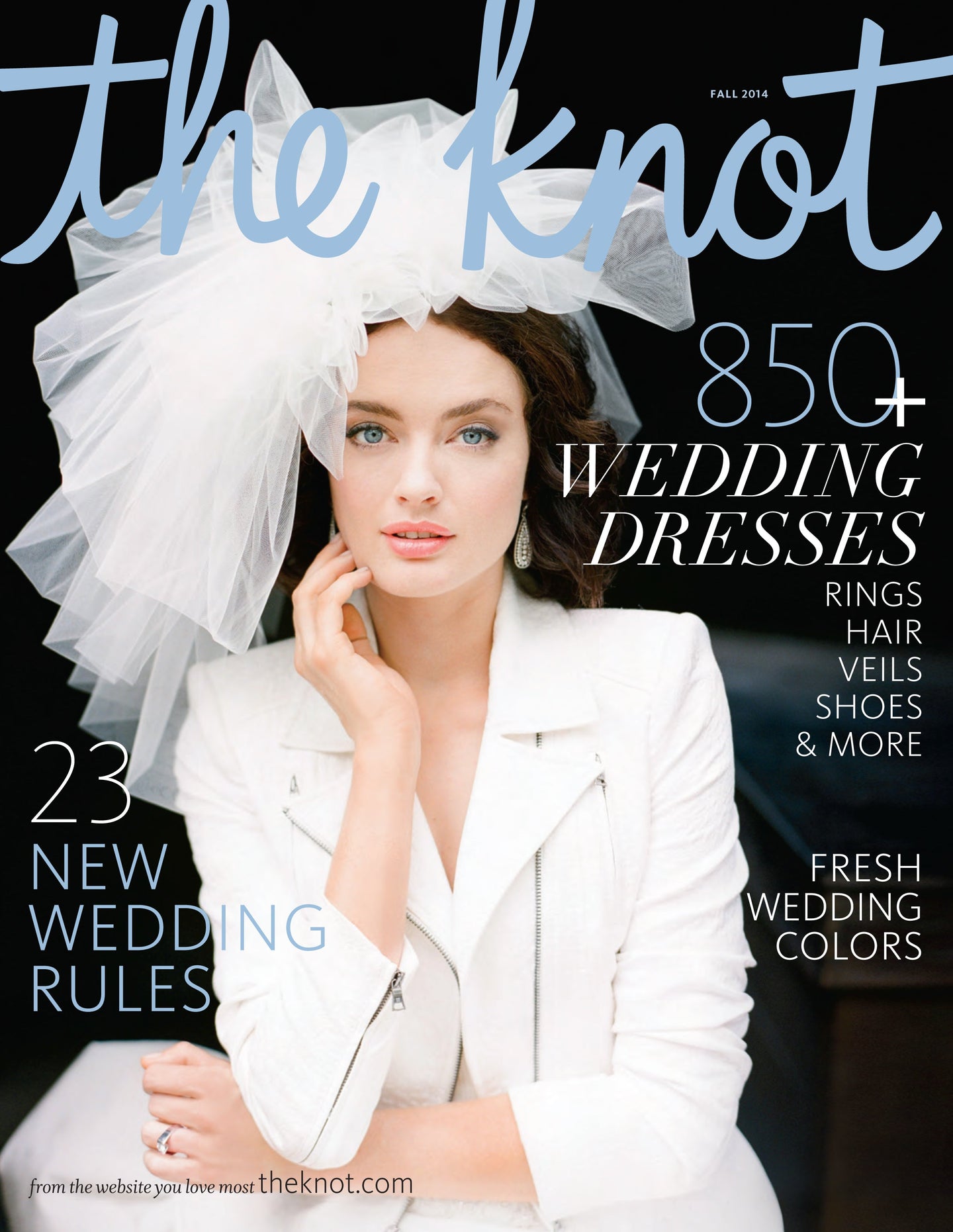 The Knot Fall 2014 Cover - Elizabeth Bower