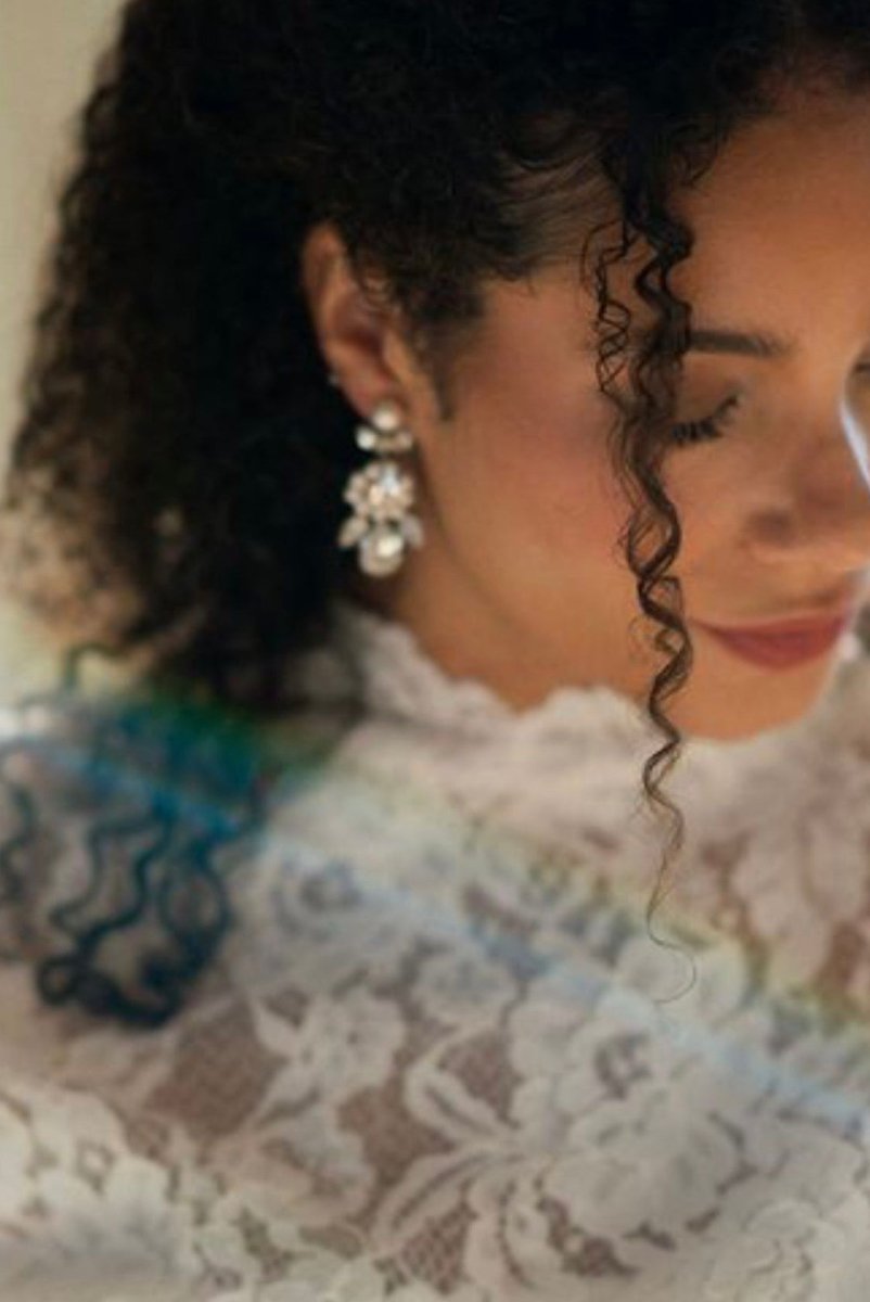 Regal Crystal - Bridal Earrings - bridal Earrings - Elizabeth Bower