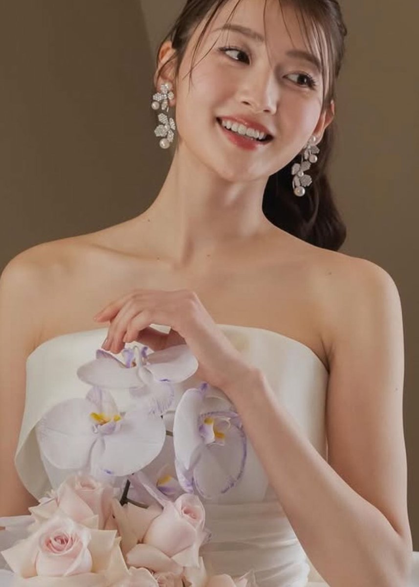 June Pearl Floral Wedding Earrings - bridal Earrings - Elizabeth Bower