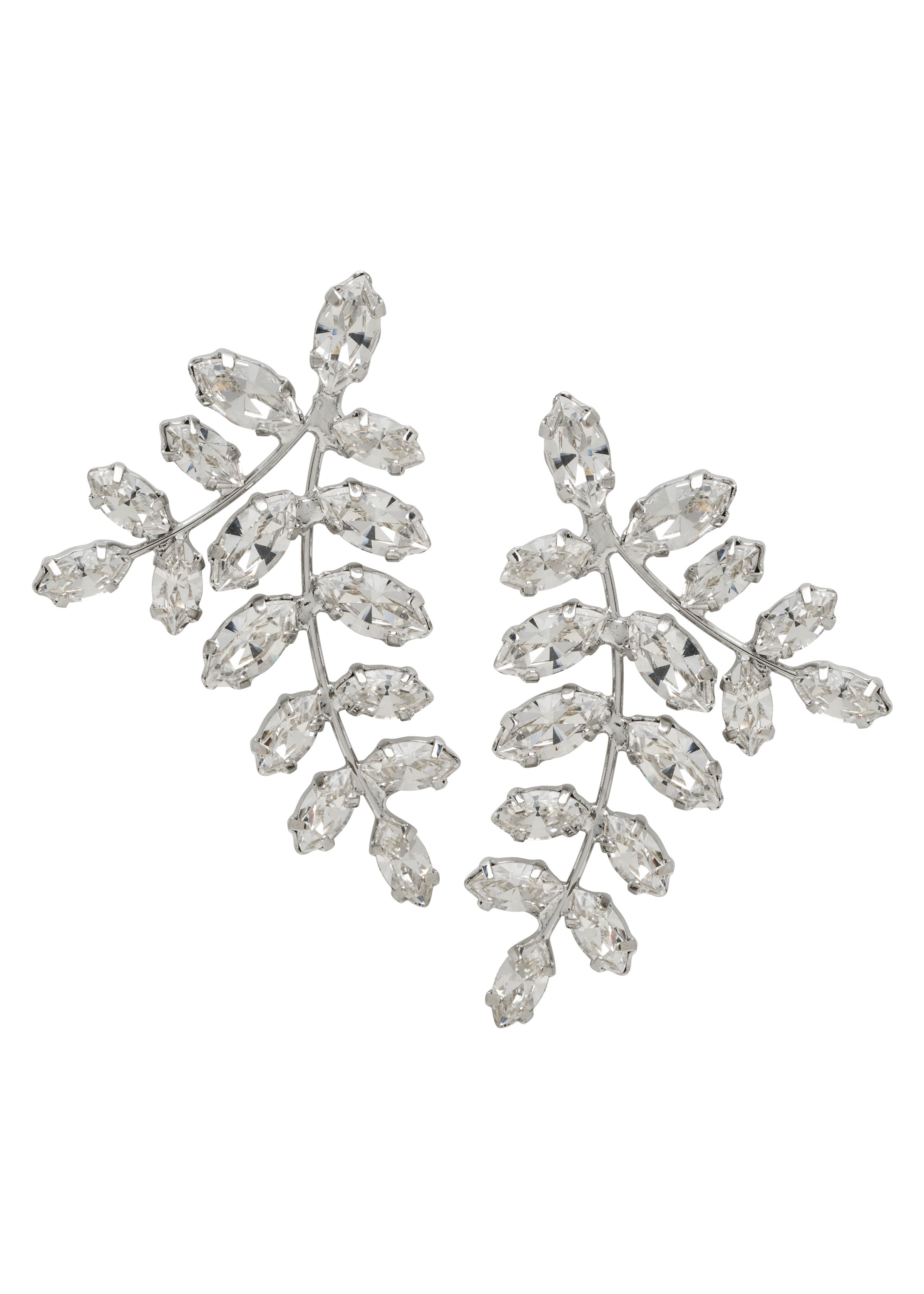 アクセサリー Elizabeth bower vine crystal chandelier Statement Earrings – Elizabeth Bower