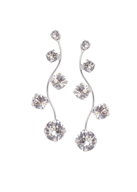 Crystallite Crystal Drop Earrings - bridal Earrings - Elizabeth Bower