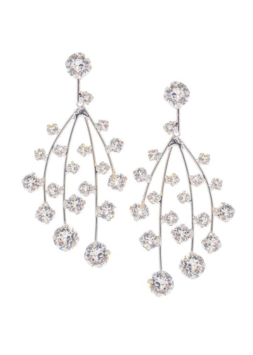 Asteria Cascade Drop - bridal Earrings - Elizabeth Bower