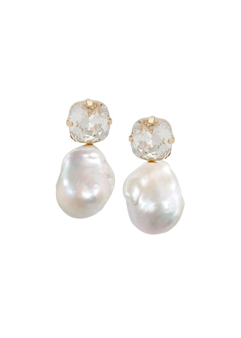 Baroque Asher Stud - bridal Earrings - Elizabeth Bower