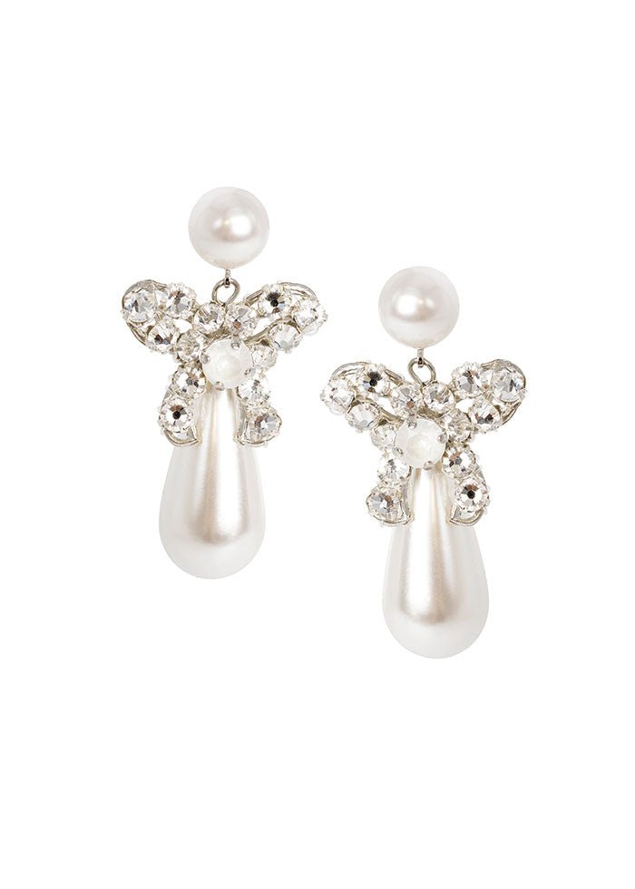 Bowtiful' Pearl EarringsEarringsElizabeth Bower