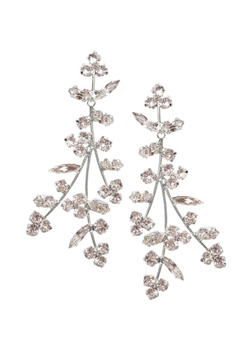 Bud Crystal Chandelier Earrings - bridal Earrings - Elizabeth Bower