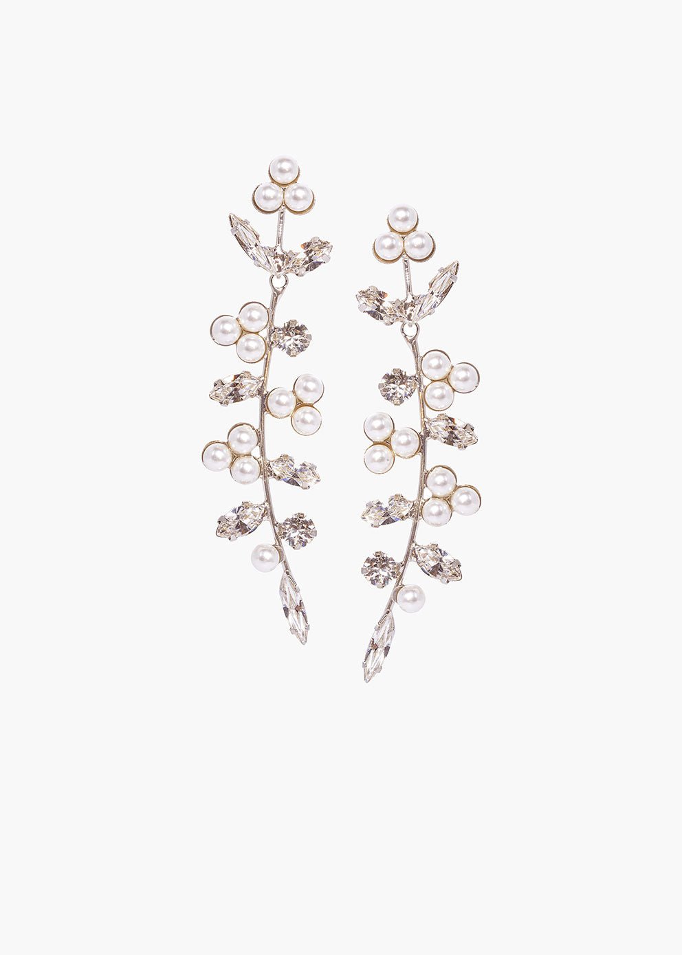 Budding Crystal Drop EarringsEarringsElizabeth Bower