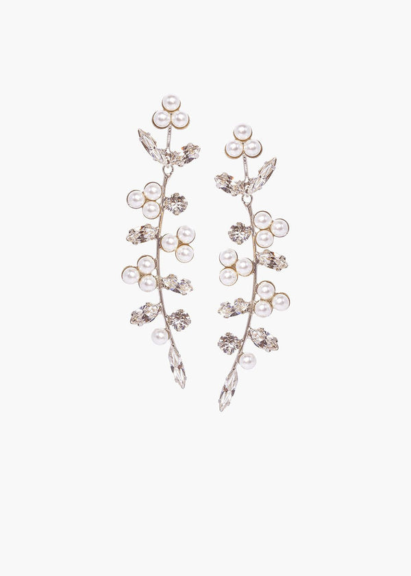 Budding Crystal Drop EarringsEarringsElizabeth Bower