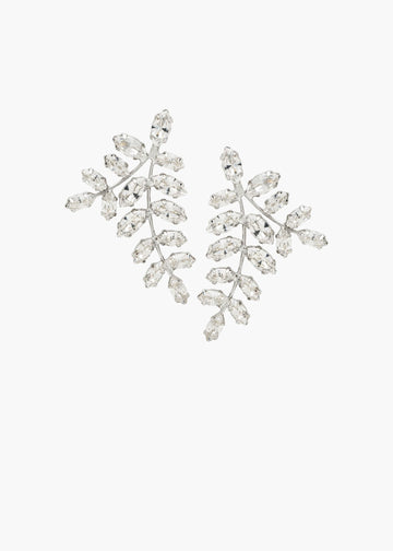 Eden Cluster Crystal Stud Earring - bridal Earrings - Elizabeth Bower
