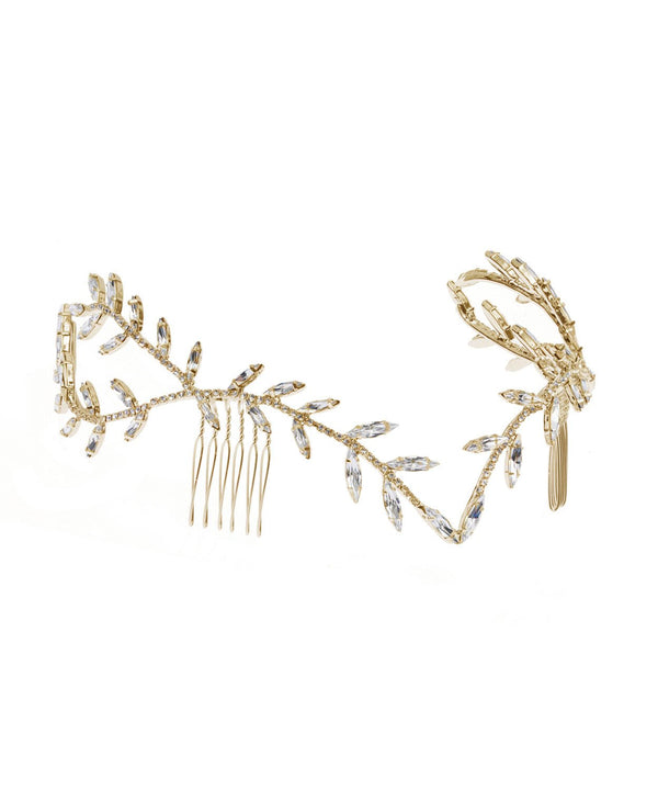 Electra Garland Crystal CombhairpiecesElizabeth Bower