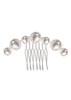 Pearl Dublet Garland Comb