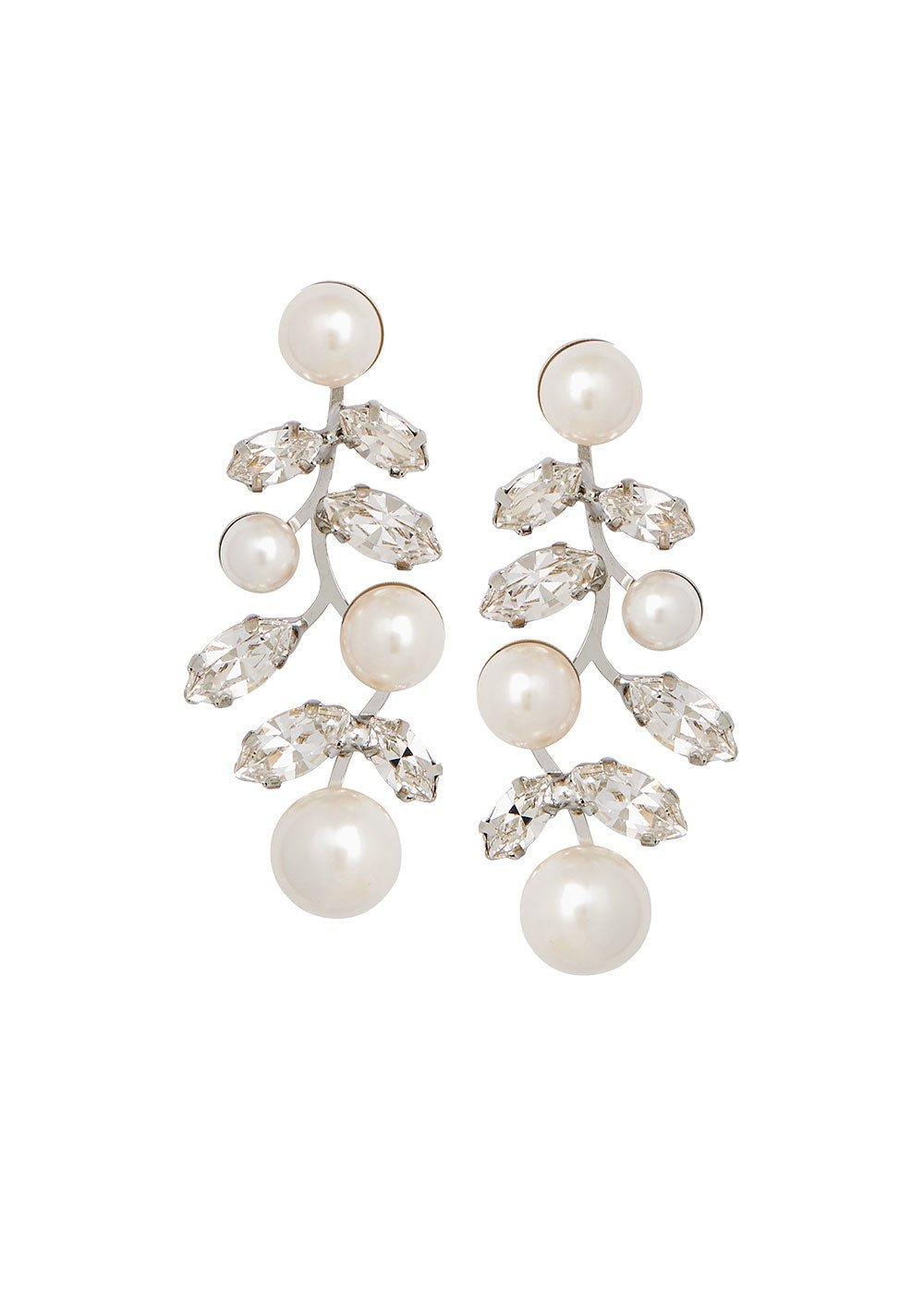 Evie Pearl Drop - Bridal Earrings - Elizabeth Bower