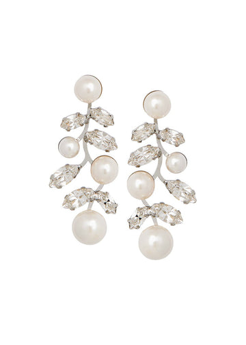 Evie Pearl Drop - Bridal Earrings - Elizabeth Bower