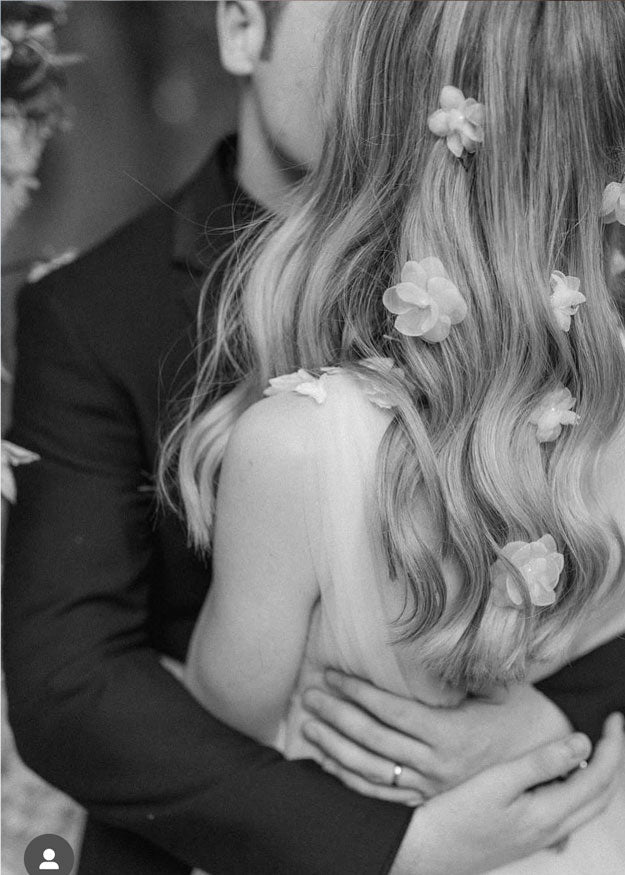 Fabrique Silk Floral HairpinsHairpinsElizabeth Bower