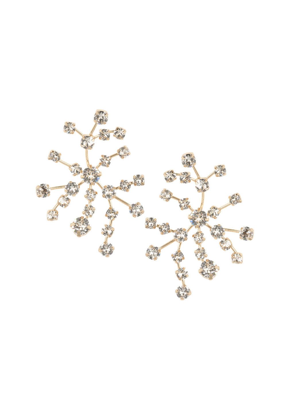 Galaxy Crystal Stud Earrings - bridal Earrings - Elizabeth Bower