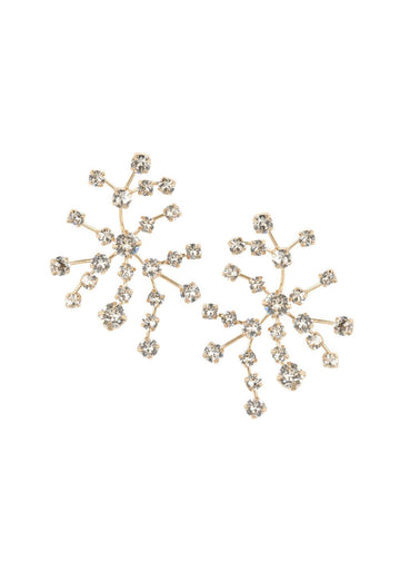 Galaxy Crystal Stud Earrings - bridal Earrings - Elizabeth Bower