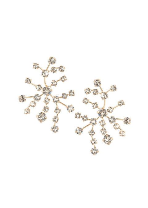 Galaxy Crystal Stud Earrings - bridal Earrings - Elizabeth Bower